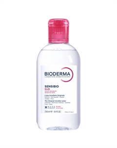 Мицеллярная вода для очищения нормальной и чувствительной кожи лица Sensibio H2O 250 Bioderma