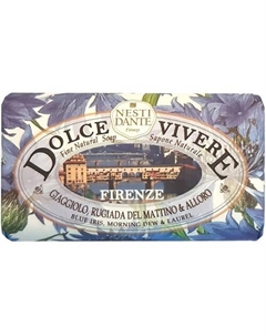 Мыло Dolche Vivere Firenze Nesti dante