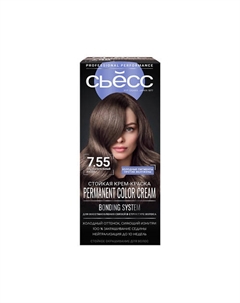 Стойкая крем-краска для волос Permanent Color Cream Bonding System Syoss