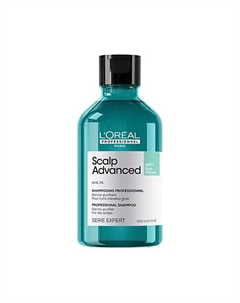Шампунь для жирной кожи головы Scalp Advanced 300 L'oreal professionnel