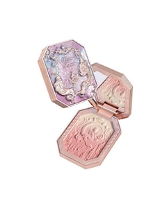 Компактные сияющие румяна Moonlight Mermaid Jewelry Blush Flower knows
