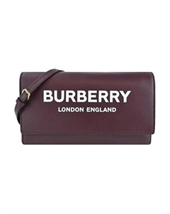 Сумка Printed Logo Leather Crossbody Bag Burberry