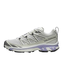 Кроссовки XT 6 Abrasion Resistant Low Top Running Shoes Gray Purple Salomon