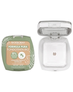 Тональная пудра-основа Formula Pura Fondotinta Bio Deborah milano