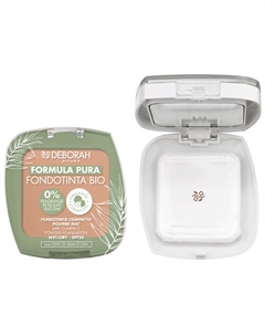 Тональная пудра-основа Formula Pura Fondotinta Bio Deborah milano
