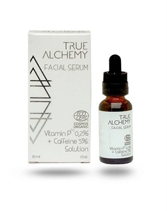 Cыворотка для лица Витамин P 0,2% + раствор Кофеина 5% True Alchemy 30 Levrana