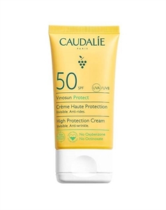 Крем для лица Солнцезащитный SPF 50 Vinosun Protect 50 Caudalie