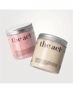 Набор скрабов для тела кокос и грейпфрут 300 The act