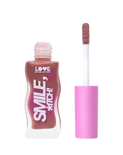 Блеск для губ Smile, *itch! глянцевый, невесомая увлажняющая текстура Love generation