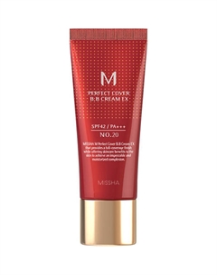 BB-крем для лица идеальное покрытие SPF 42/PA +++ Perfect Cover EX 20 Missha