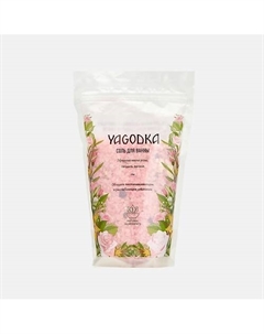 Соль для ванны с эфирными маслами розы, сандала и ванили 500 Yagodka