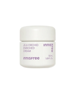 Укрепляющий крем для лица с экстрактом орхидеи для повышения упругости кожи Orchid 50 Innisfree