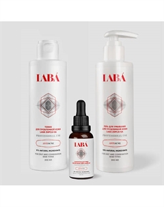 Набор гель, тоник и сыворотка для проблемной кожи Labá