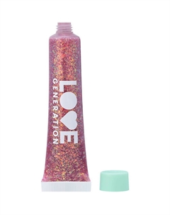 Глиттер-гель для лица We love glitter Love generation