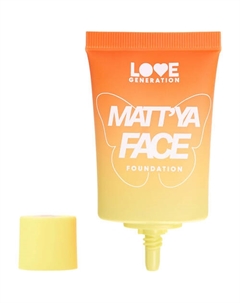 Тональный крем с экстрактом матчи Matt'ya Face Love generation