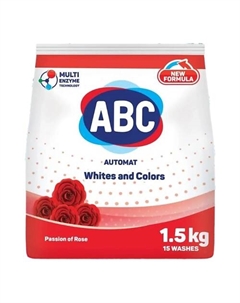Стиральный порошок Аромат роз 1500 Abc