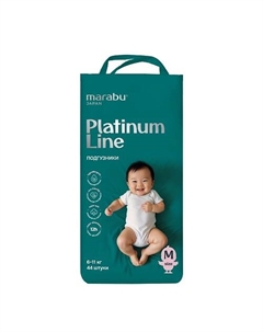 Подгузники на липучках Platinum Line Marabu