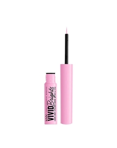 Жидкая подводка для глаз Vivid Brights Liquid Liner Nyx professional makeup