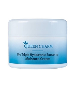 Крем для лица с экзосомами гиалуроновой кислоты Bio Triple HYLURONIC EXOSOME 50 Queen charm
