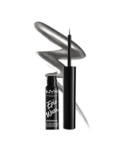 Жидкая водостойкая подводка для глаз Epic Wear Waterproof Nyx professional makeup