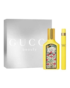 Набор Flora Gorgeous Orchid: Парфюмерная вода + Парфюмерная вода в дорожном формате Gucci