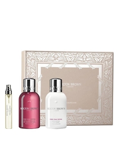 Набор Fiery Pink Pepper: Туалетная вода + Гель для душа + Лосьон Molton brown