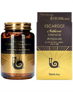 Многофункциональное ампульное средство с экстрактом улитки Escargot Noblesse 250 Farmstay
