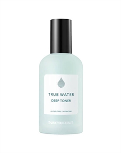Тоник для лица с эффектом глубокого увлажнения True Water Deep Toner 150 Thank you farmer