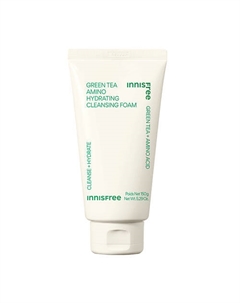 Увлажняющая пенка для умывания с экстрактом зеленого чая и аминокислотами Green Tea 150 Innisfree