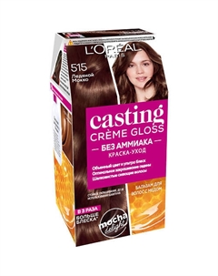 Стойкая краска-уход для волос без аммиака Casting Creme Gloss 180 L'oreal paris