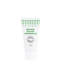 Увлажняющий крем-флюид для лица с гиалуроновой кислотой Moisturizing Fluid Cream 50 Simple beauty