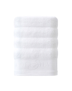 Антибактериальное махровое полотенце для тела, 70х140 см. Цвет: «Альпийский снег» (белый) Soft silver
