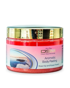 Ароматический скраб для тела с экстрактом роз и шиповника 330 Mon platin