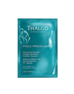 Патчи для кожи вокруг глаз разглаживающие морщины Hyalu-Procollagene Wrinkle Correcting Pro Eye Patches Thalgo
