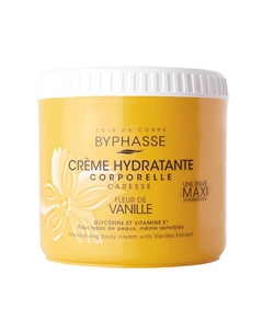Крем для тела увлажняющий с экстрактом ванили 500 Byphasse