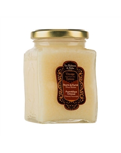 Масло карите для тела и волос Амбра, Ваниль и Пачули Voyage Epices Shea Butter 300 La sultane de saba