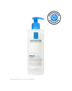 Lipikar Syndet AP+ Липидовосстанавливающий очищающий крем-гель для лица и тела взрослых, детей и младенцев 0+, с маслом ши, ниацинамидом и глицерином 400 La roche-posay
