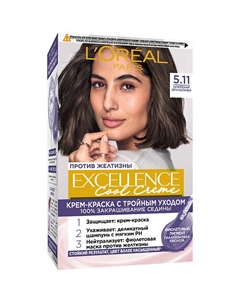 Стойкая крем-краска для волос Excellence Cool Creme 192 L'oreal paris