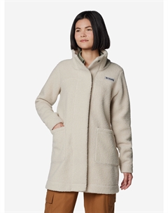 Джемпер флисовый женский Panorama Long Jacket, Бежевый Columbia