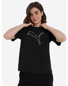 Футболка женская, Черный Puma