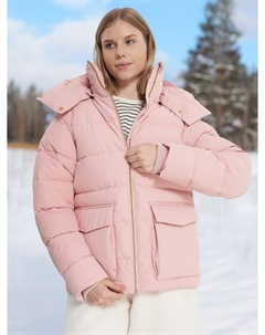 Пуховик женский, Розовый Cordillero