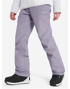 Брюки утепленные женские, Фиолетовый Термит