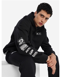 Толстовка мужская оверсайз, Черный Kappa