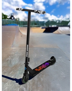 Самокат Trickster, 100 мм, Черный Street surfing