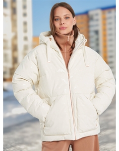 Пуховик женский, Бежевый Sensana