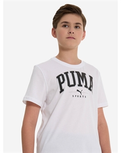 Футболка для мальчиков Squad Big Graphic, Белый Puma