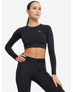 Лонгслив женский, Черный Demix