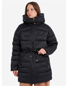 Пуховик женский оверсайз, Черный Sensana