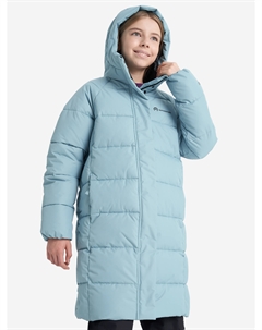 Пальто утепленное для девочек, Голубой Outventure