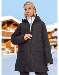 Пуховик женский, Черный Glissade